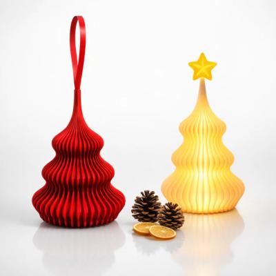 Sapin de Noël (Duo) - décoration de fête imprimée en 3D, idée cadeau — impression 3D par Manu3D