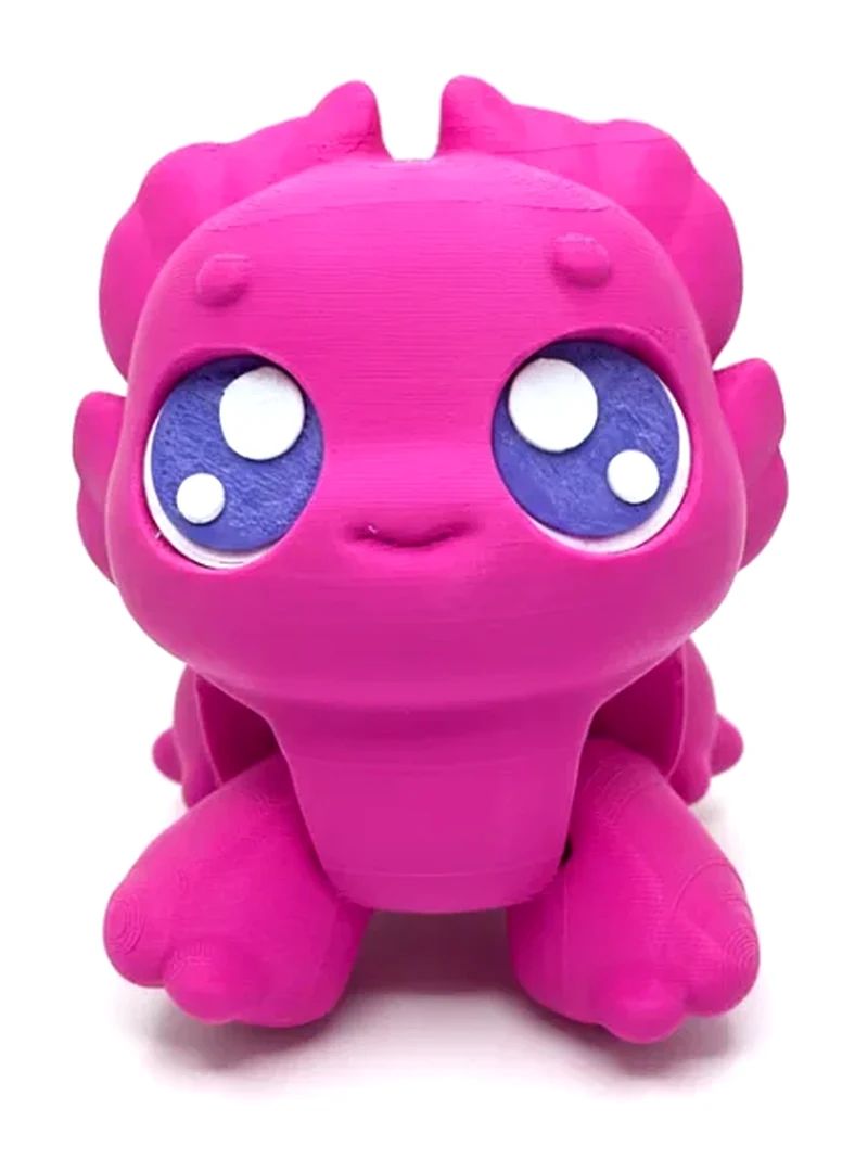 Keeky - figurine Monsterini imprimée en 3D, déco kawaii, cadeau — impression 3D pla par Manu3D
