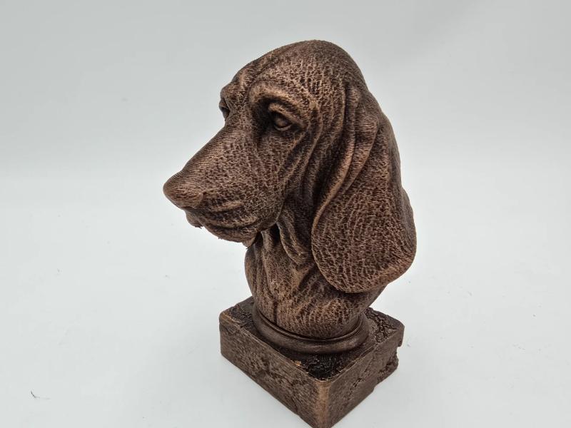 Basset Hound - figurine chien imprimée en 3D, cadeau amoureux des chiens