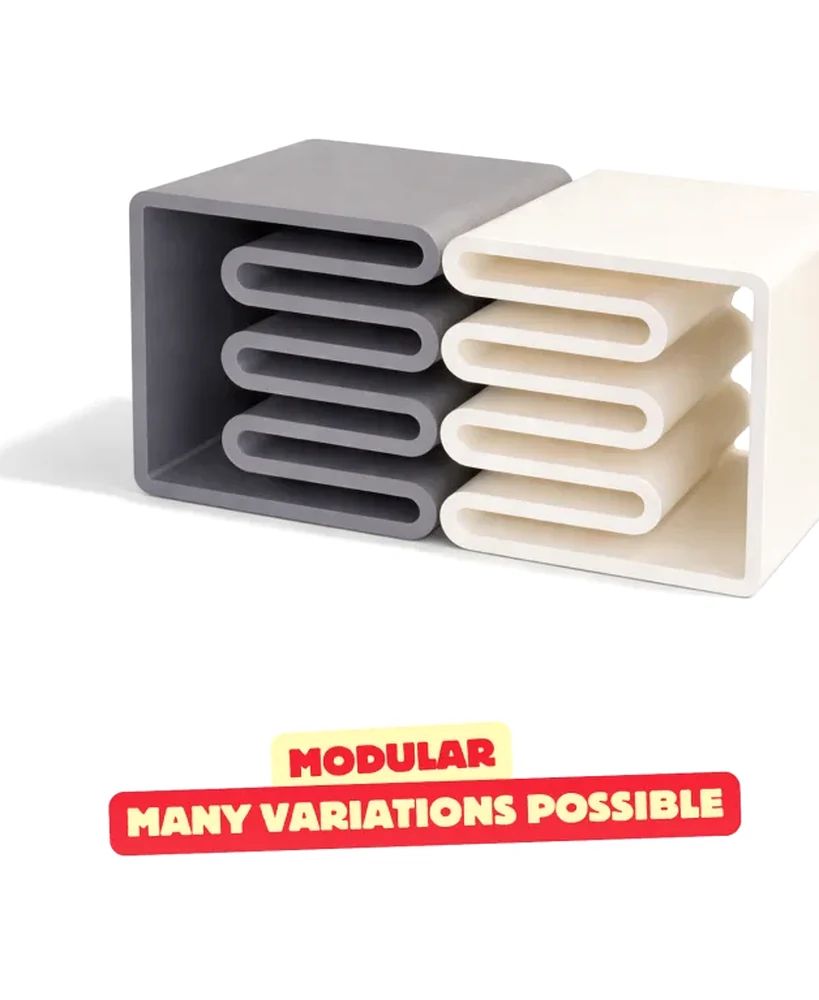 Module de Rangement Modulaire - rangement imprimé en 3D, organisation de bureau