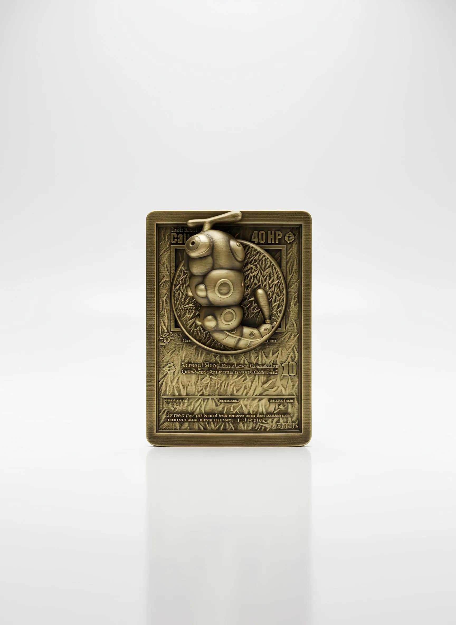 Chenipan - carte en relief impression 3D, deco murale geek, cadeau gamer collection, photo 2