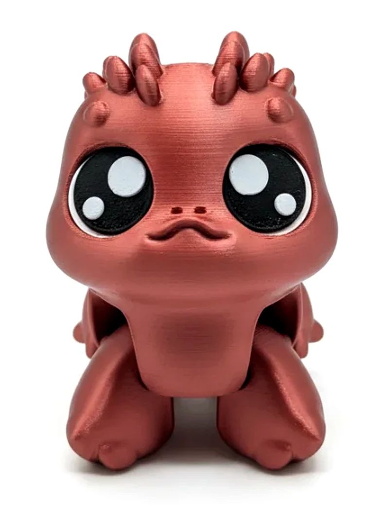 Booky - figurine Monsterini imprimée en 3D, déco kawaii, cadeau — impression 3D pla par Manu3D