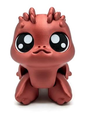 Booky - figurine Monsterini imprimée en 3D, déco kawaii, cadeau — impression 3D pla par Manu3D