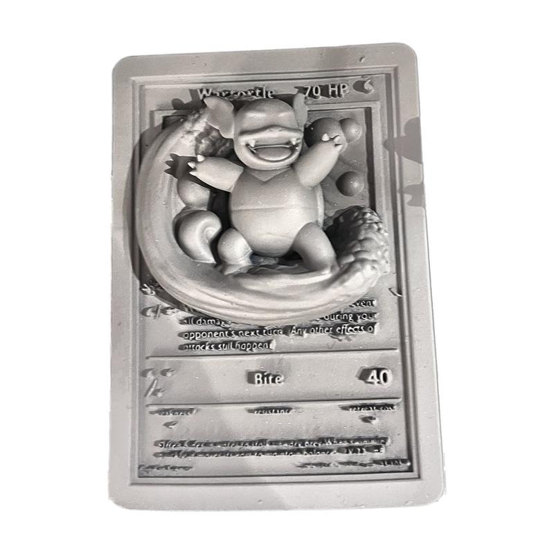 Carabaffe - carte en relief impression 3D, deco murale geek, cadeau gamer collection