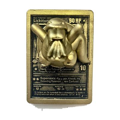 Excelangue - carte en relief impression 3D, deco murale geek, cadeau gamer collection — impression 3D résine avec dorure par Manu3D