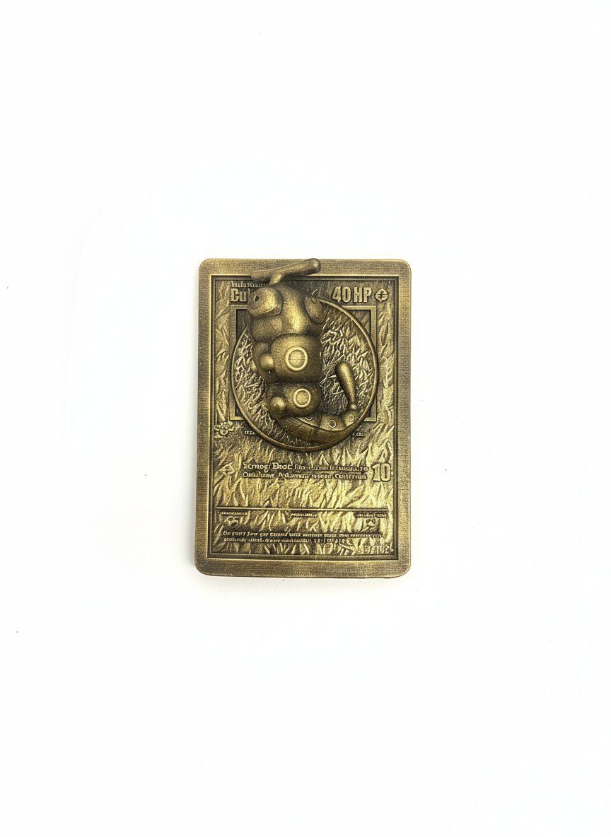 Chenipan - carte en relief impression 3D, deco murale geek, cadeau gamer collection, photo 5