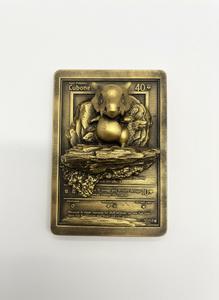 Osselait - carte en relief edition doree impression 3D, deco murale geek, cadeau gamer collection, photo 4