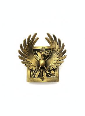 Ho-Oh - cartouche retro en relief, deco murale gaming, cadeau geek collection — impression 3D résine par Manu3D