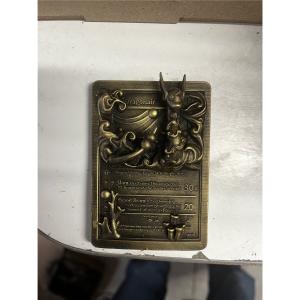 Draco - carte en relief impression 3D, deco murale geek, cadeau gamer collection, photo 2