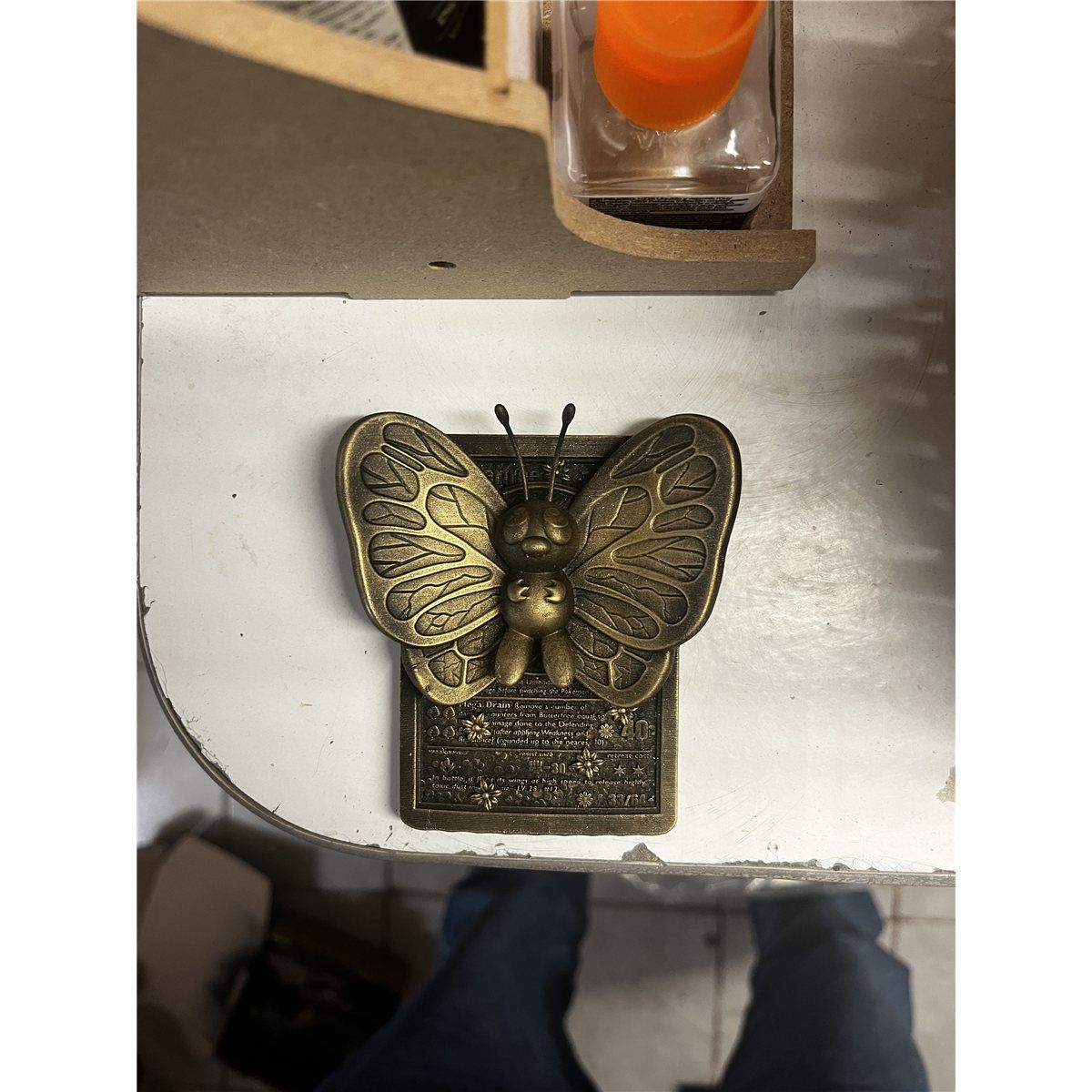 Papilusion - carte en relief impression 3D, deco murale geek, cadeau gamer collection, photo 2