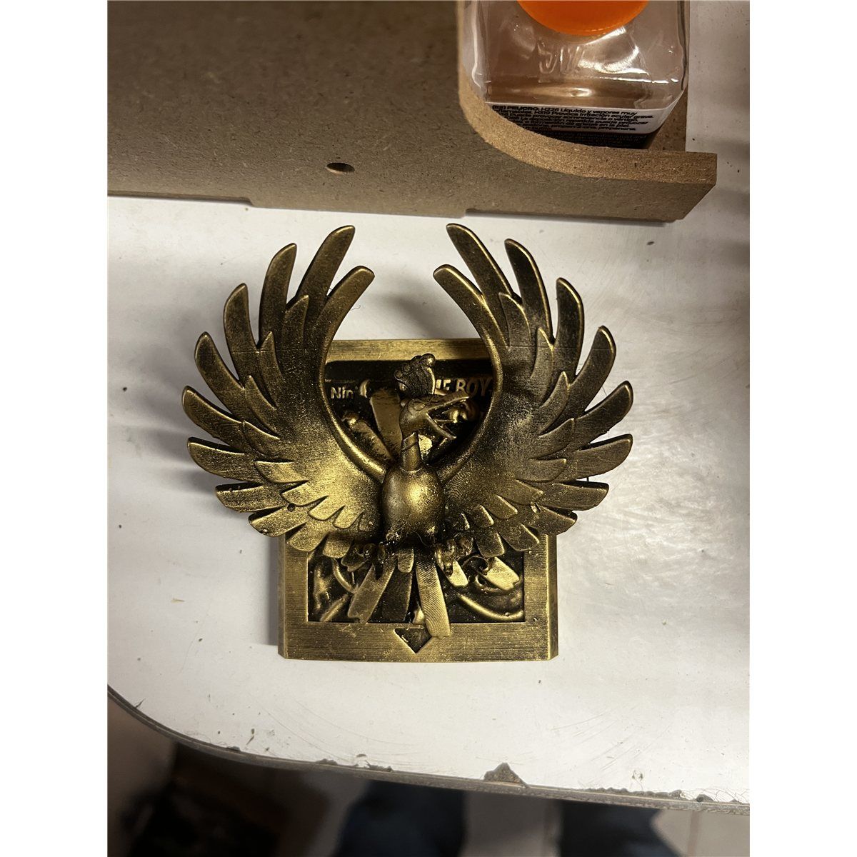 Ho-Oh - carte en relief Gameboy impression 3D, deco murale geek, cadeau gamer collection, photo 2