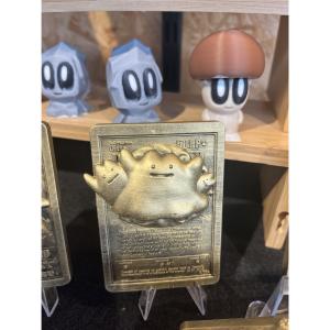 Métamorph - carte en relief edition doree impression 3D, deco murale geek, cadeau gamer collection, photo 2