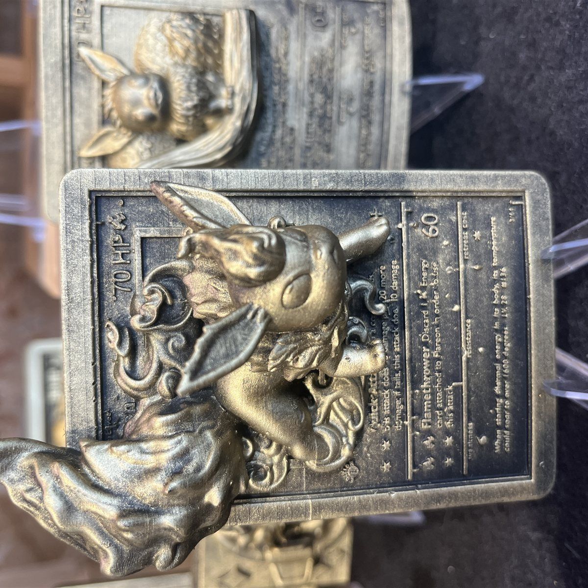 Pyroli - carte en relief impression 3D, deco murale geek, cadeau gamer collection, photo 2