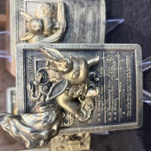Pyroli - carte en relief impression 3D, deco murale geek, cadeau gamer collection, photo 2