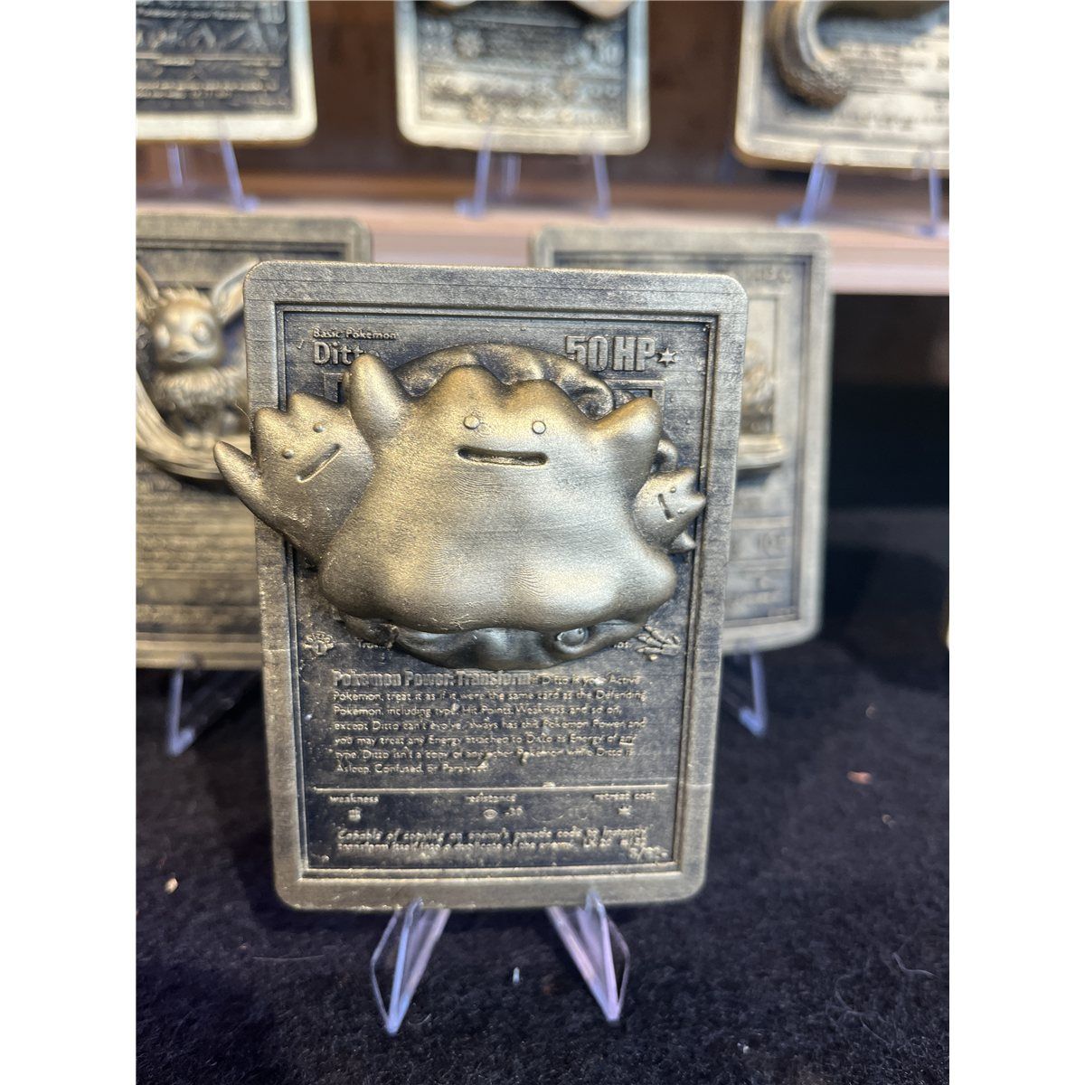 Métamorph - carte en relief edition doree impression 3D, deco murale geek, cadeau gamer collection, photo 3