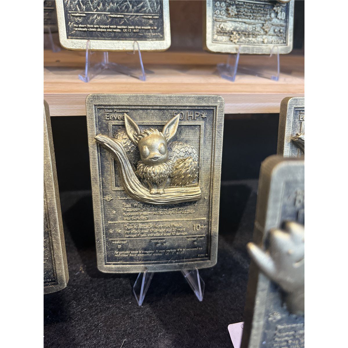 Évoli - carte en relief impression 3D, deco murale geek, cadeau gamer collection, photo 2