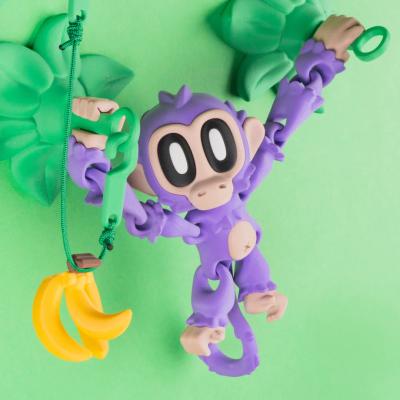 Singe - figurine animal imprimée en 3D, statuette déco — impression 3D par Manu3D