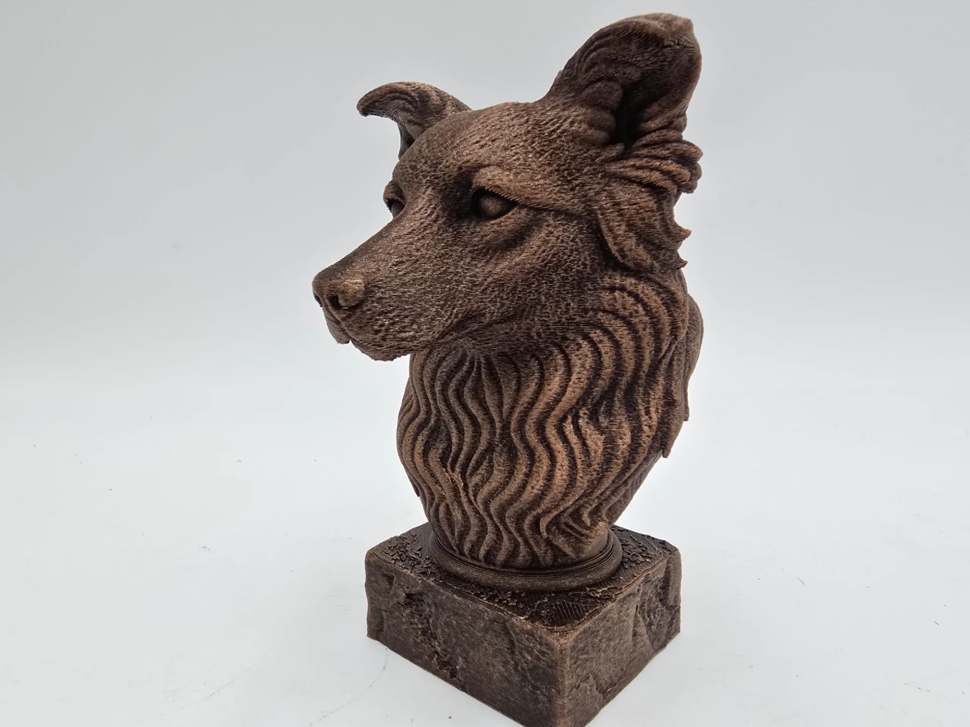 Border Collie - figurine chien imprimée en 3D, cadeau amoureux des chiens