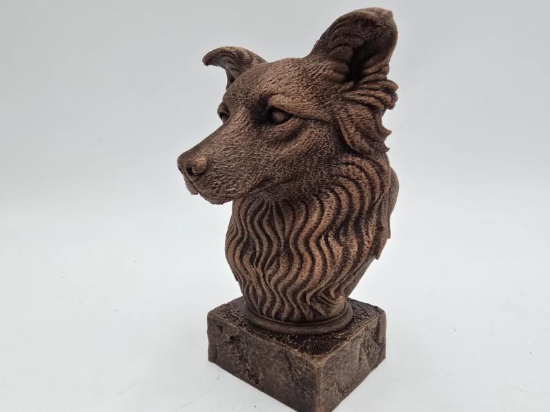 Border Collie - figurine chien imprimée en 3D, cadeau amoureux des chiens