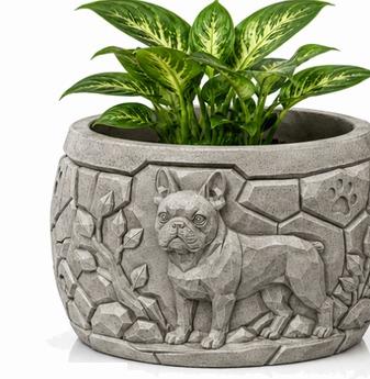 Cache-pot Boston Terrier