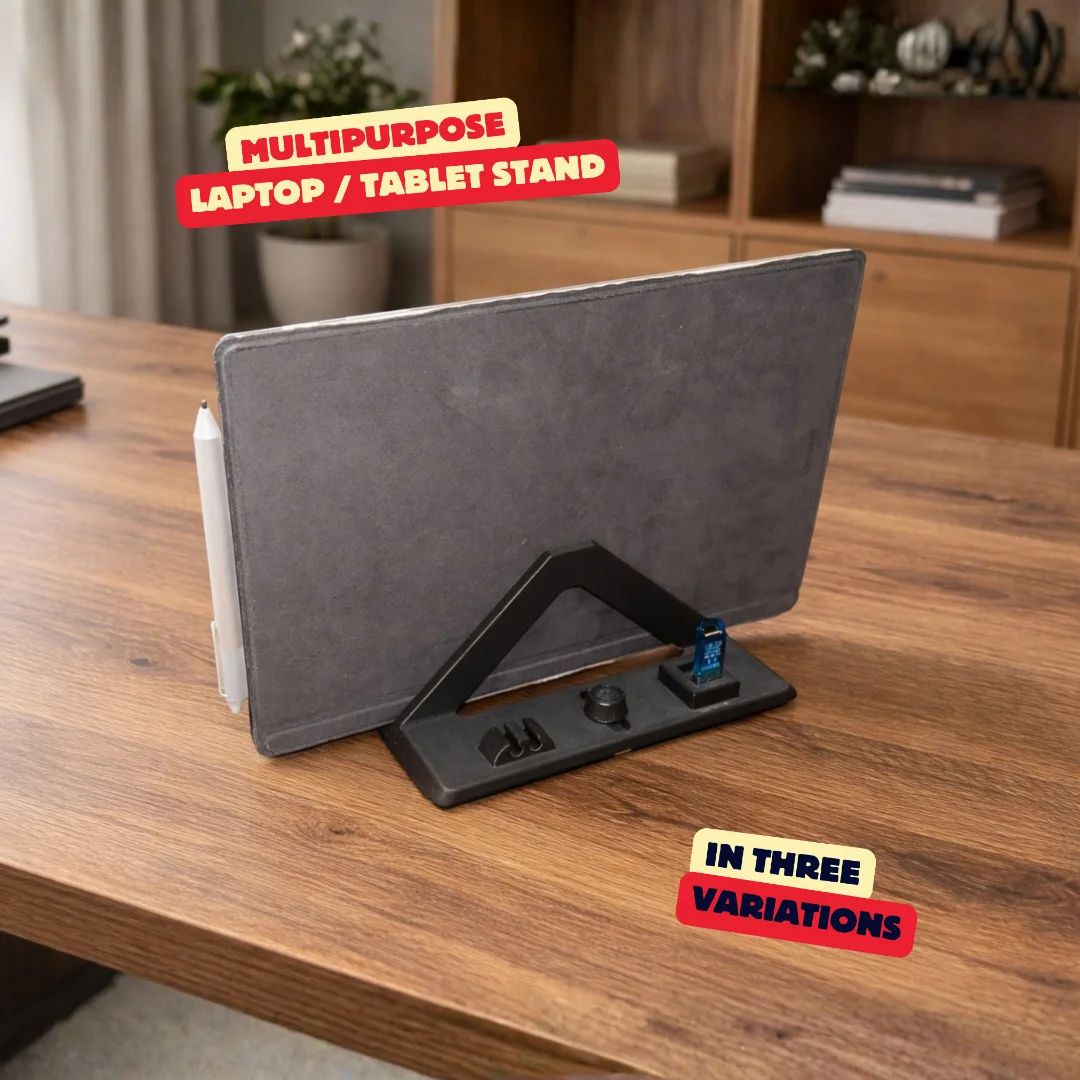 Support de Bureau Polyvalent - rangement imprimé en 3D, organisation de bureau