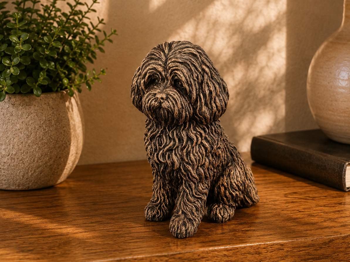 Figurine Bolonka Assise - Chien de Race — impression 3D pla par Manu3D