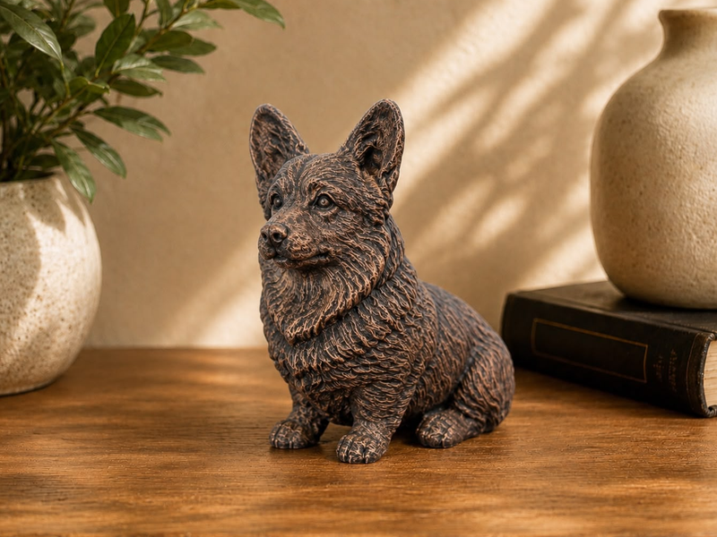 Figurine Corgi Assis - Chien de Race