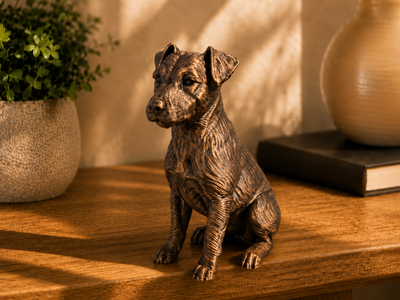Figurine Jack Russell Terrier Assis - Chien de Race — impression 3D pla par Manu3D