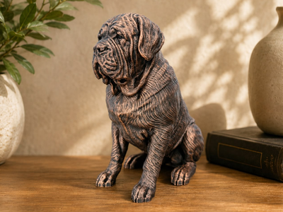 Figurine Mastiff Assis - Chien de Race — impression 3D pla par Manu3D