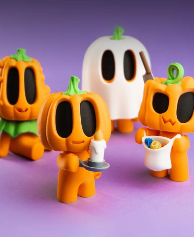 Citrouille - décoration de fête imprimée en 3D, idée cadeau