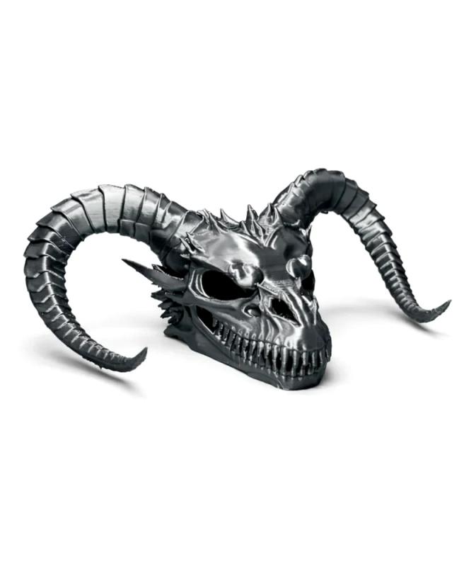 25cm Crâne de Dragon - figurine animal imprimée en 3D, statuette déco