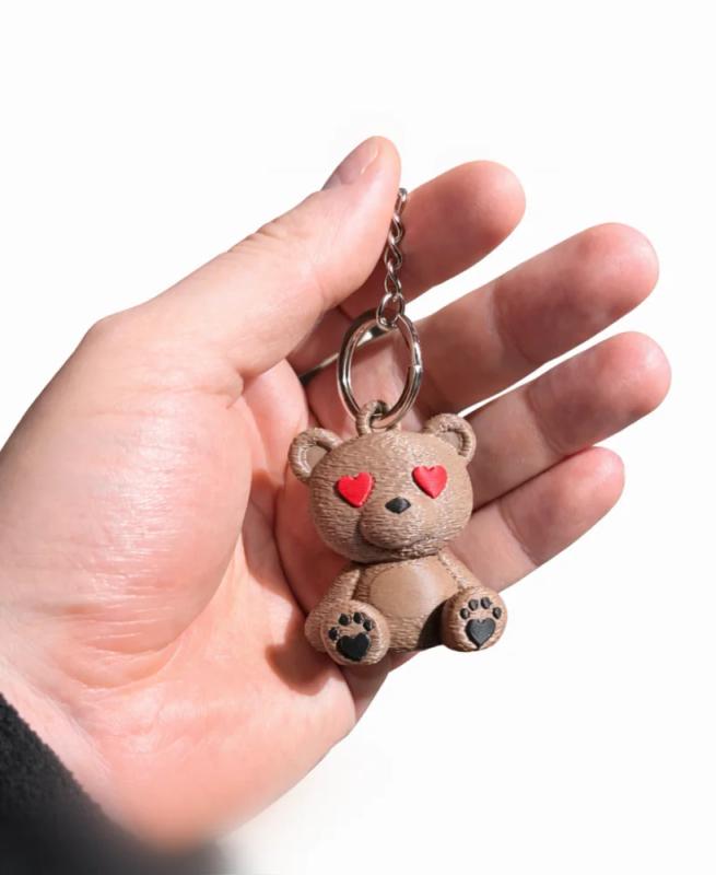 Porte clé Oursons - porte-clés imprimé en 3D, accessoire sac