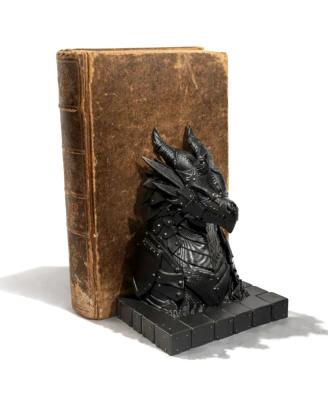 Serre Livre Dragon - rangement imprimé en 3D, organisation de bureau — impression 3D par Manu3D