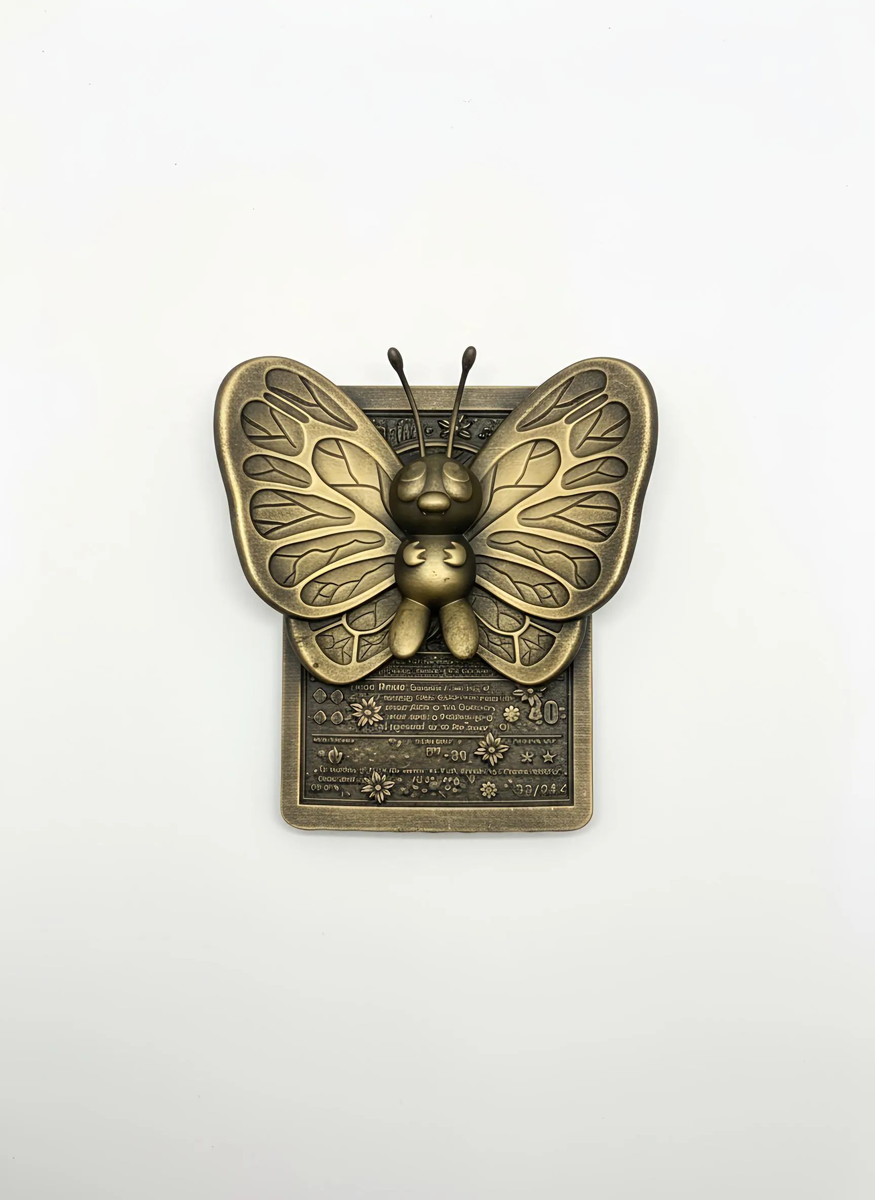 Papilusion - carte en relief impression 3D, deco murale geek, cadeau gamer collection, photo 4