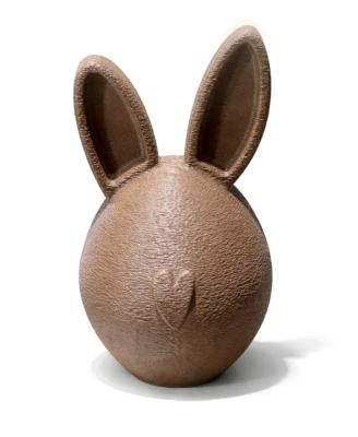 Lapin de Pâques œuf texturé - décoration de fête imprimée en 3D, idée cadeau — impression 3D par Manu3D