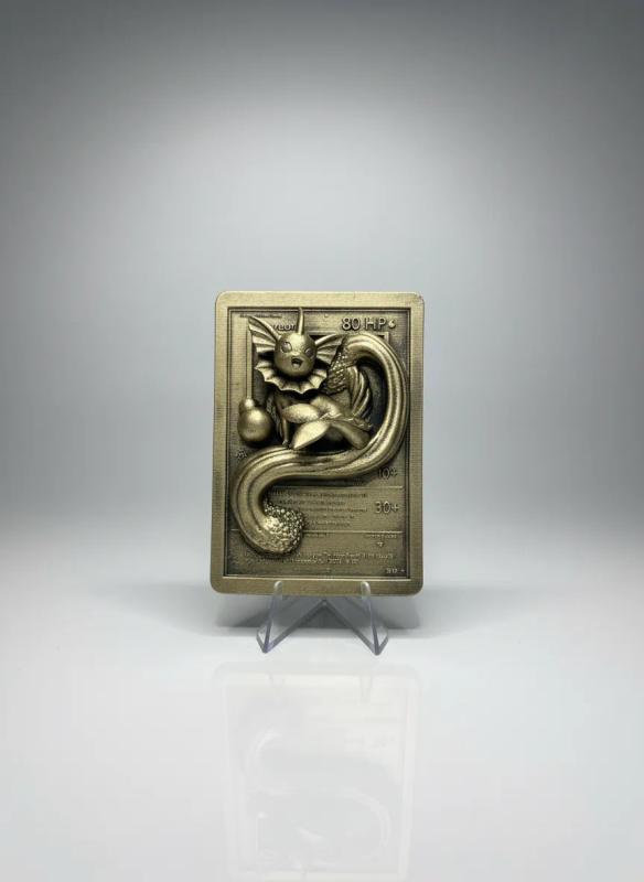 Aquali - carte en relief edition doree impression 3D, deco murale geek, cadeau gamer collection