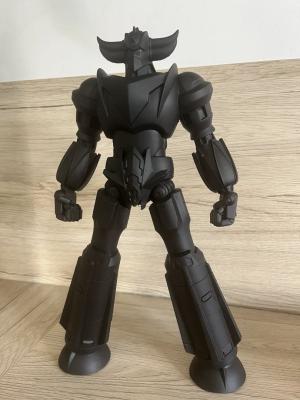 GOLDORAK / GRENDIZER - carte en relief edition doree impression 3D, deco murale geek, cadeau gamer collection — impression 3D résine par Manu3D