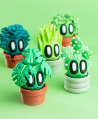 Plantes Fantastiques - figurine animal imprimée en 3D, statuette déco — impression 3D par Manu3D