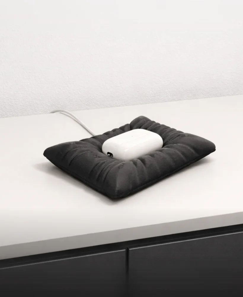 Coussin de Charge - rangement imprimé en 3D, organisation de bureau
