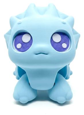 Oky - figurine Monsterini imprimée en 3D, déco kawaii, cadeau — impression 3D pla par Manu3D