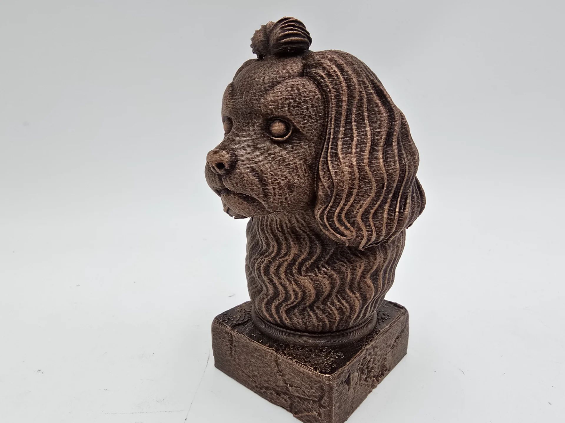 Cavalier King Charles - figurine chien imprimée en 3D, cadeau amoureux des chiens