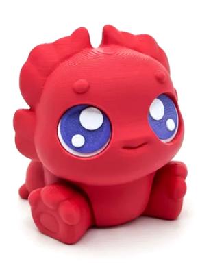 Mooky - figurine Monsterini imprimée en 3D, déco kawaii, cadeau — impression 3D pla par Manu3D