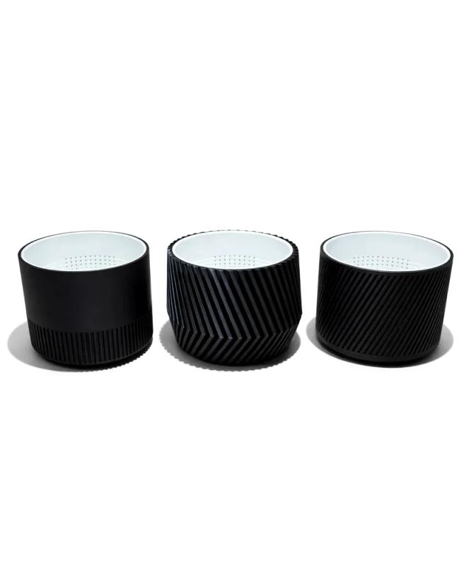 Pots de Fleurs Géométriques - vase imprimé en 3D, décoration intérieure, fabriqué en France